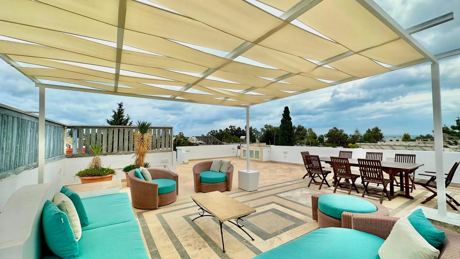 Apartment Carthage Spacious And Cosy With Amazing Terrace Douar ech Chott Tunisia